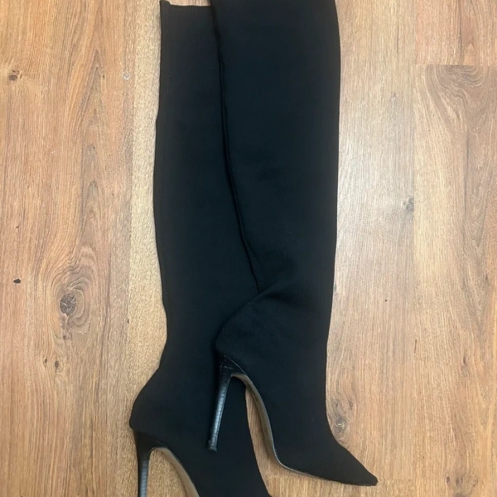 Chic Black Over the Knee Boots for Women